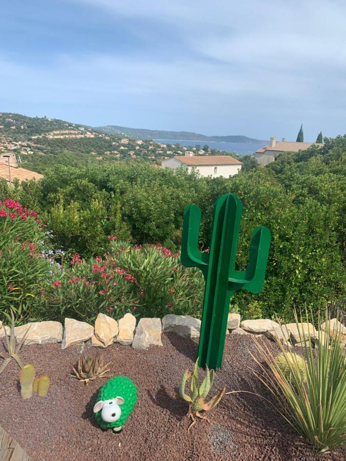 Villa Perla Saint-Tropez Cavalaire Sur Mer, 3-5 Chambres, Vue Mer, Piscine Chauffee Avril A Octobre Exterior photo